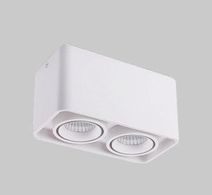 đèn downlight gắn nổi đôi vuông