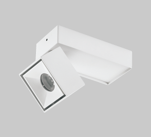 Đèn downlight gắn nổi vuông xoay YC-DL0404-12